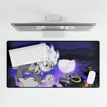 Load image into Gallery viewer, Luffy vs Kaido Mouse Pad (Desk Mat)
