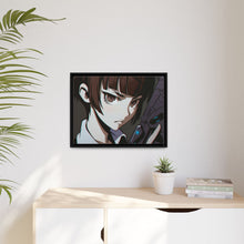 Load image into Gallery viewer, Akane Tsunemori serious look Canvas Framed Art Print
