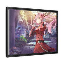 Load image into Gallery viewer, Cute Zero Two Canvas Framed Art Print
