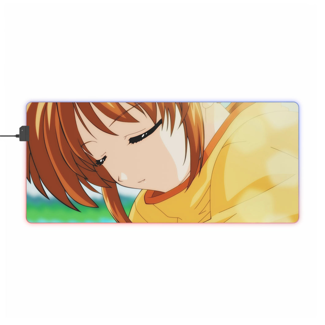 Magical Girl Lyrical Nanoha RGB LED Mouse Pad (Desk Mat)