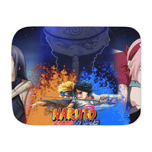 Load image into Gallery viewer, Anime Naruto Sherpa Blanket

