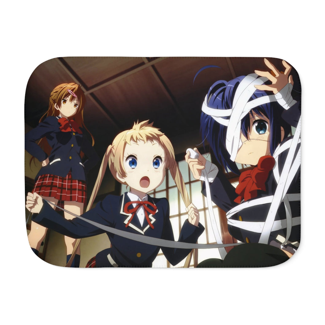 Love, Chunibyo & Other Delusions Rikka Takanashi, Sanae Dekomori, Shinka Nibutani Sherpa Blanket