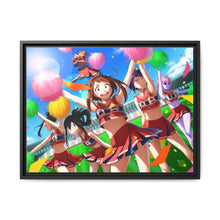 Load image into Gallery viewer, My Hero Academia Tsuyu Asui Canvas Framed Art Print
