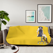 Load image into Gallery viewer, Anohana Chiriko Tsurumi Sherpa Blanket
