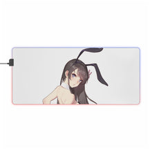 Load image into Gallery viewer, Rascal Does Not Dream of Bunny Girl Senpai RGB LED Mouse Pad (Desk Mat)
