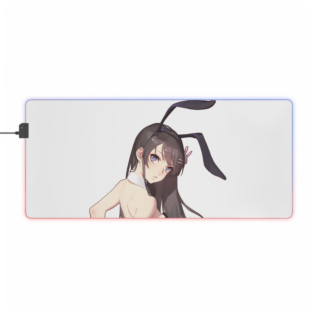 Rascal Does Not Dream of Bunny Girl Senpai RGB LED Mouse Pad (Desk Mat)