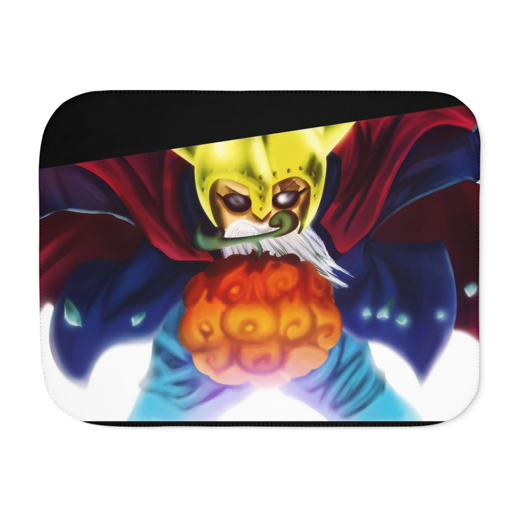 Sabo and Mera mero no mi Sherpa Blanket