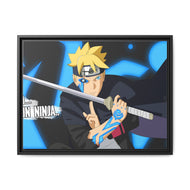 Boruto Canvas Framed Art Print