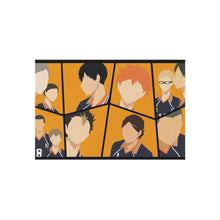 Load image into Gallery viewer, Daichi Sawamura Kei Tsukishima Shōyō Hinata Tadashi Yamaguchi and Yū Nishinoya Rug
