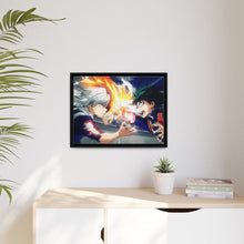 Load image into Gallery viewer, Izuku VS Shoto Canvas Framed Art Print
