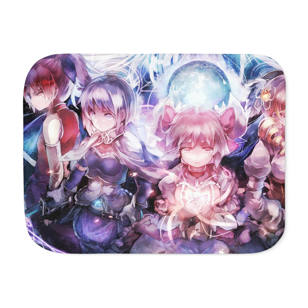 Anime Puella Magi Madoka Magica Sherpa Blanket