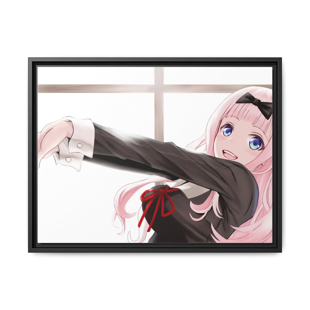 Chika Fujiwara Canvas Framed Art Print