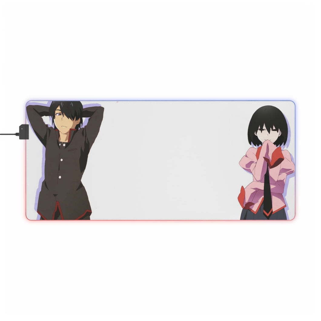 Monogatari (Series) RGB LED Mouse Pad (Desk Mat)