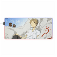 Load image into Gallery viewer, Natsume&#39;s Book Of Friends RGB LED Mouse Pad (Desk Mat)

