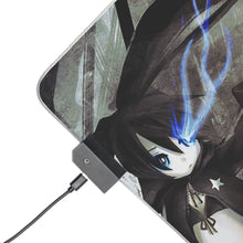 Load image into Gallery viewer, Black Rock Shooter RGB LED Mouse Pad (Desk Mat)

