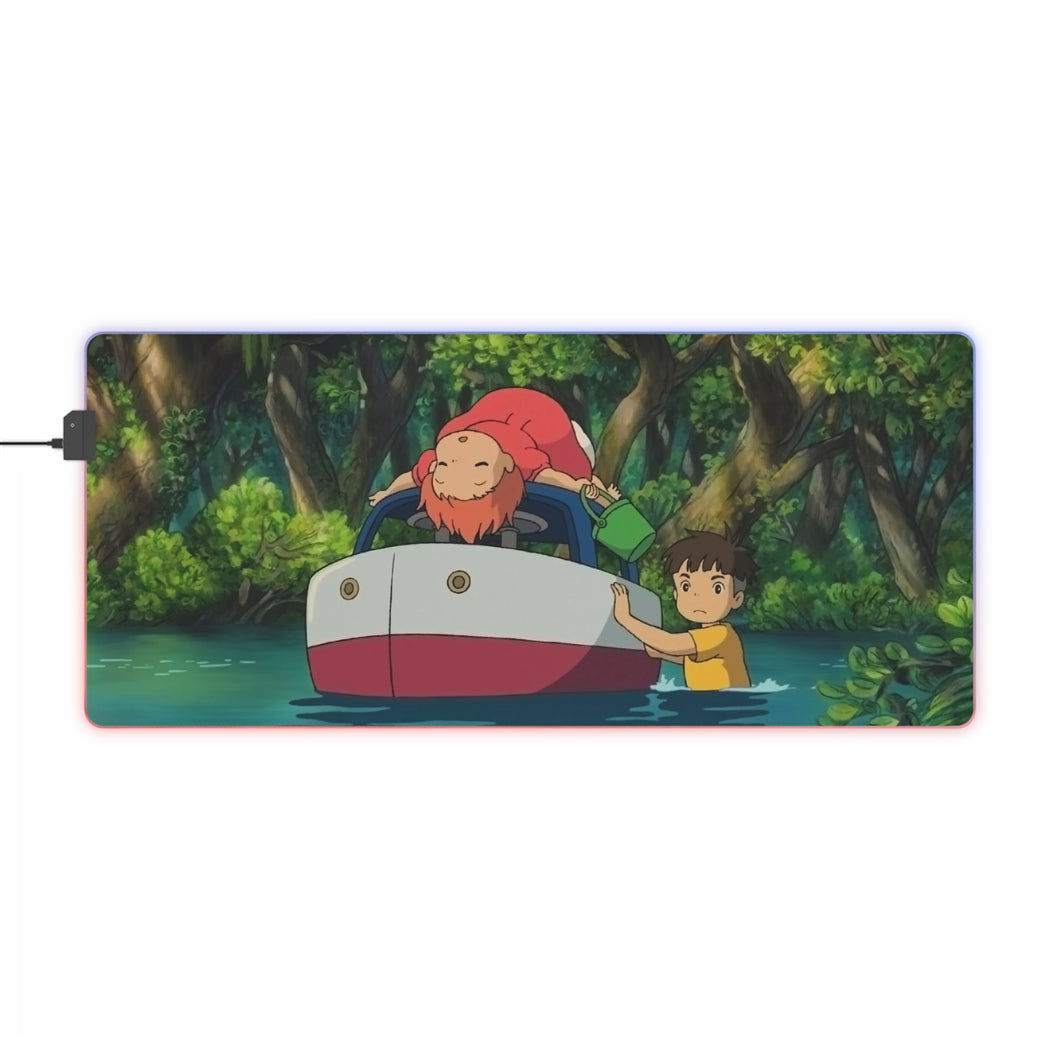 Ponyo Ponyo RGB LED Mouse Pad (Desk Mat)