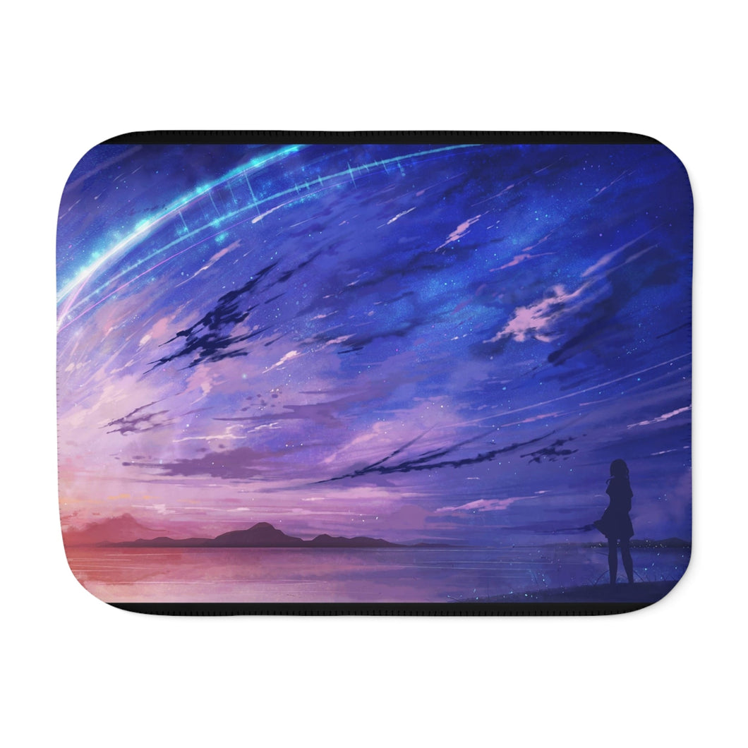 Anime Your Name. Sherpa Blanket