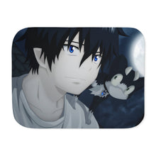 Load image into Gallery viewer, Rin Okumura and Kuro Sherpa Blanket
