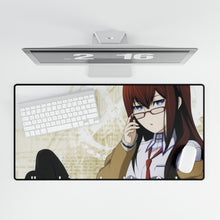 Load image into Gallery viewer, Makise Kurisu Mouse Pad (Desk Mat)

