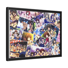 Load image into Gallery viewer, Clannad Tomoya Okazaki, Nagisa Furukawa, Tomoyo Sakagami, Kyou Fujibayashi, Fuuko Ibuki Canvas Framed Art Print
