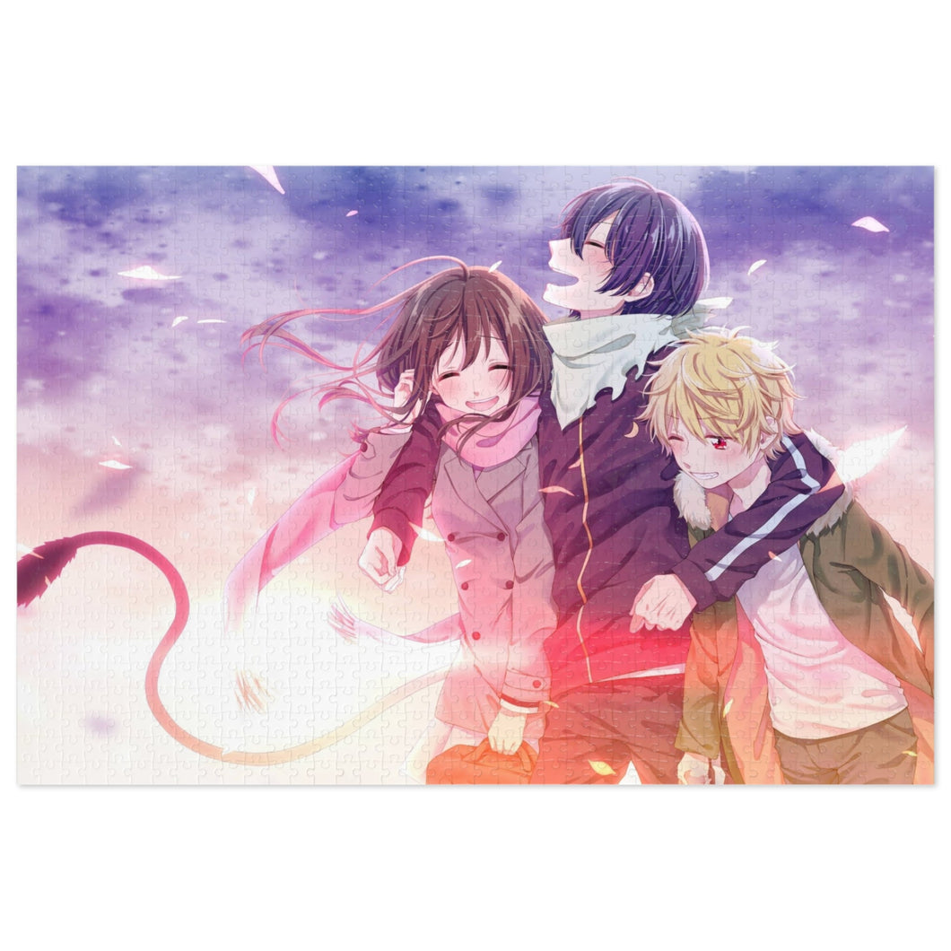 Noragami Yato, Yukine, Hiyori Iki, Noragami Jigsaw Puzzle