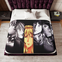 Load image into Gallery viewer, Anime Cowboy Bebopr Sherpa Blanket
