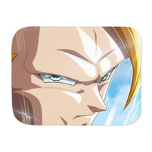 Load image into Gallery viewer, Goku Sherpa Blanket
