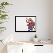 Load image into Gallery viewer, Anime Toradora! Canvas Framed Art Print
