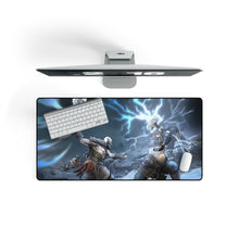 Load image into Gallery viewer, Thor vs Kratos Mouse Pad (Desk Mat)

