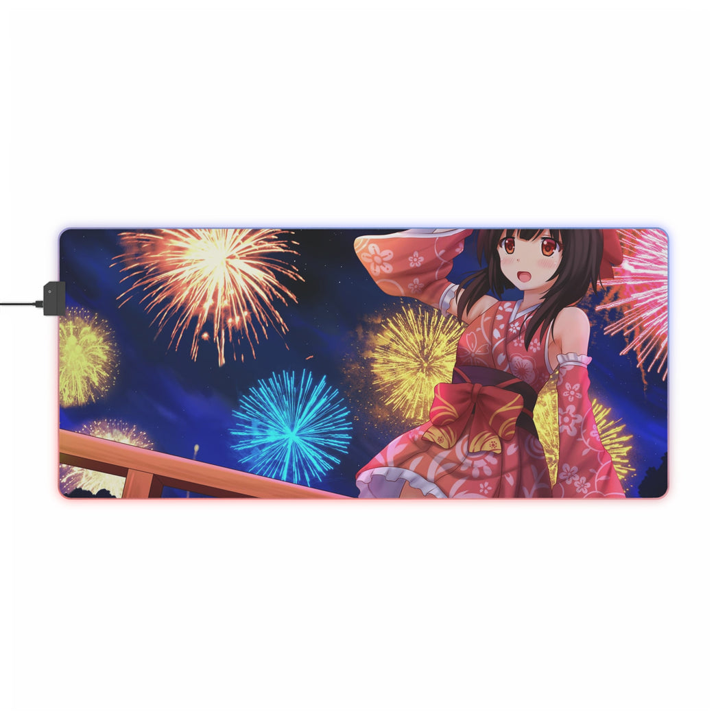 KonoSuba - God’s Blessing On This Wonderful World!! RGB LED Mouse Pad (Desk Mat)
