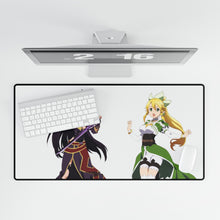 Load image into Gallery viewer, Yuuki and Leafa Mouse Pad (Desk Mat)
