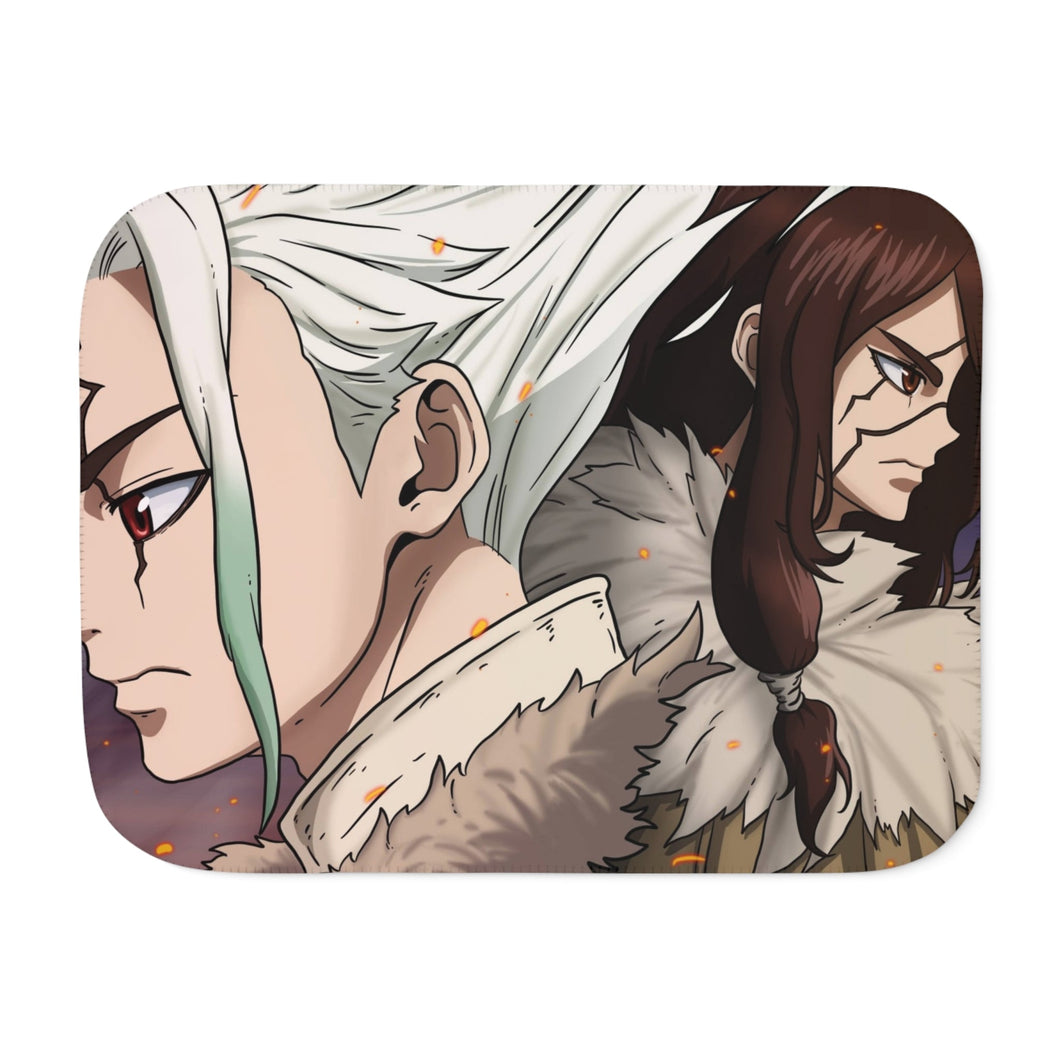 Dr. Stone Sherpa Blanket