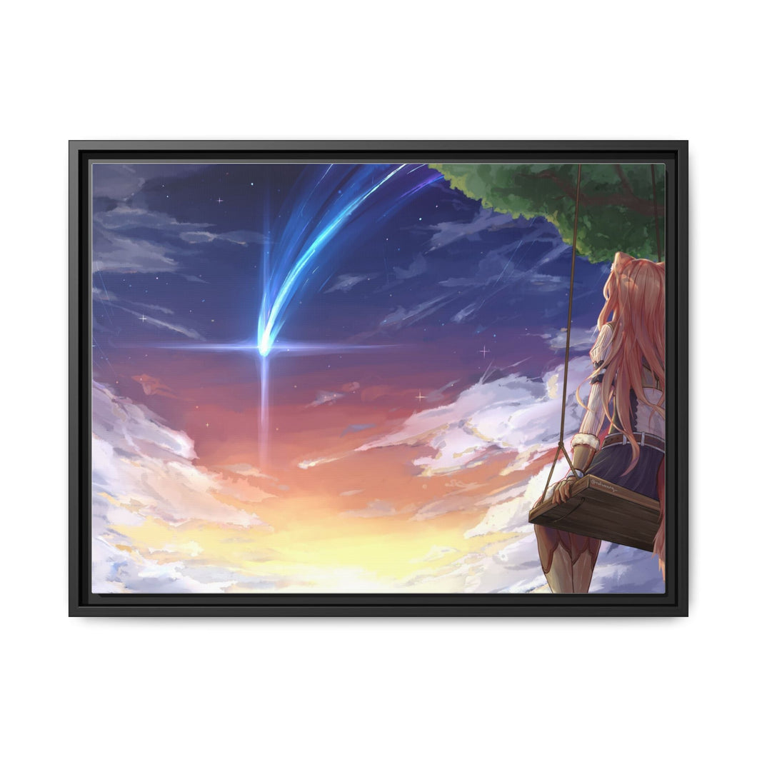 Raphtalia Canvas Framed Art Print