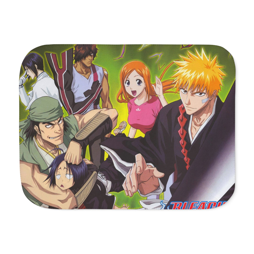 bleach Sherpa Blanket