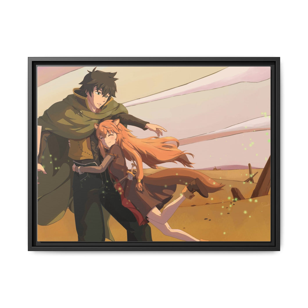 You gave me a little hope Canvas Framed Art Print