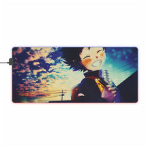 Load image into Gallery viewer, My Hero Academia Izuku Midoriya RGB LED Mouse Pad (Desk Mat)
