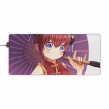 Load image into Gallery viewer, Gintama Kagura RGB LED Mouse Pad (Desk Mat)
