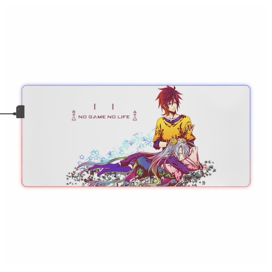 no game no life - the kings RGB LED Mouse Pad (Desk Mat)
