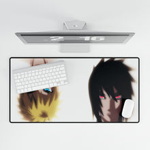 Load image into Gallery viewer, Naruto and Sasuke Mouse Pad (Desk Mat)
