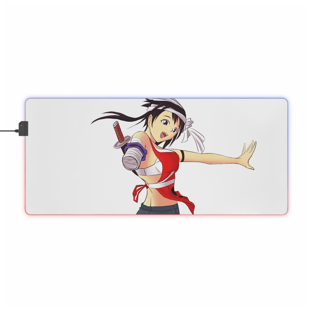 Anime Bleach RGB LED Mouse Pad (Desk Mat)