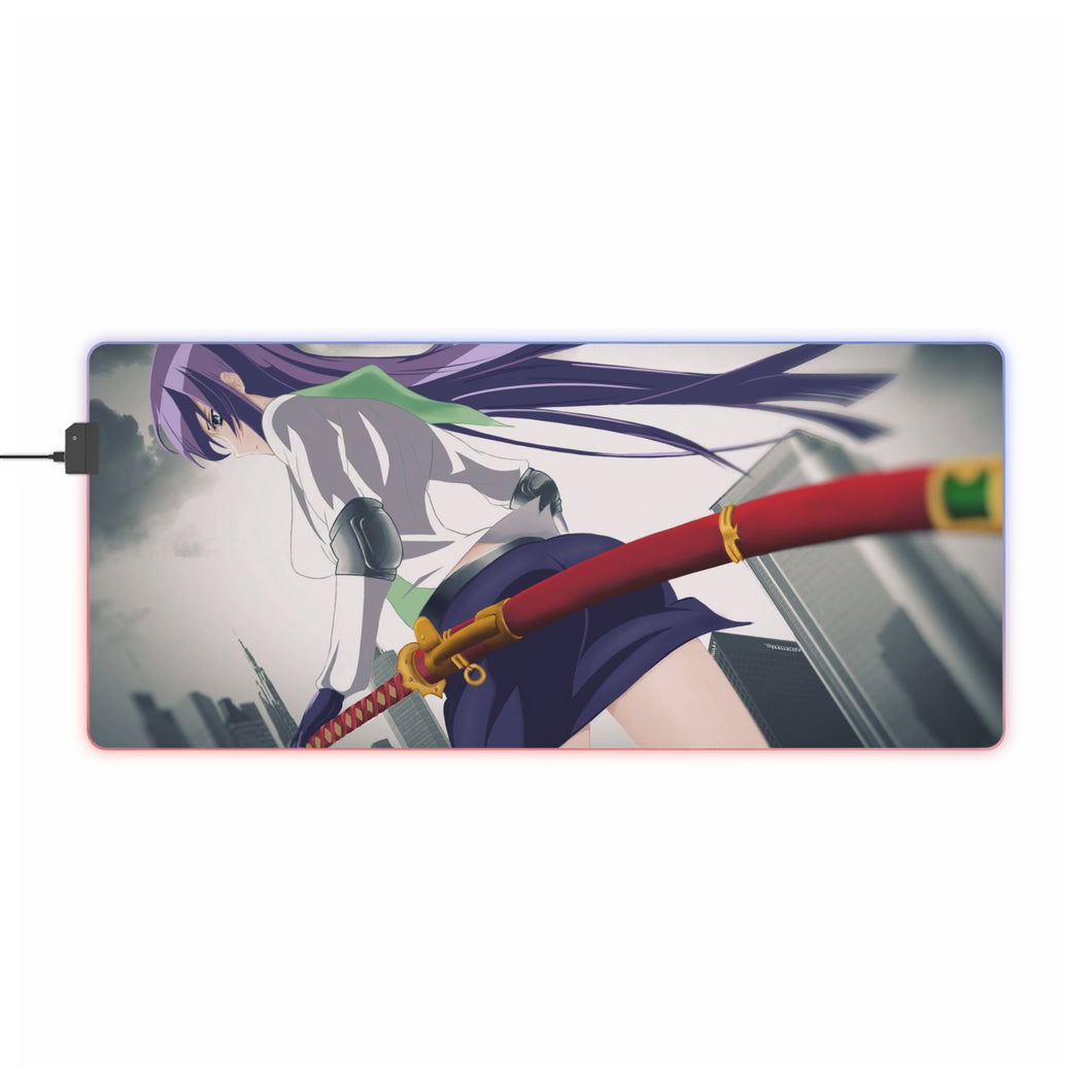 Highschool Of The Dead RGB LED Mouse Pad (Desk Mat)