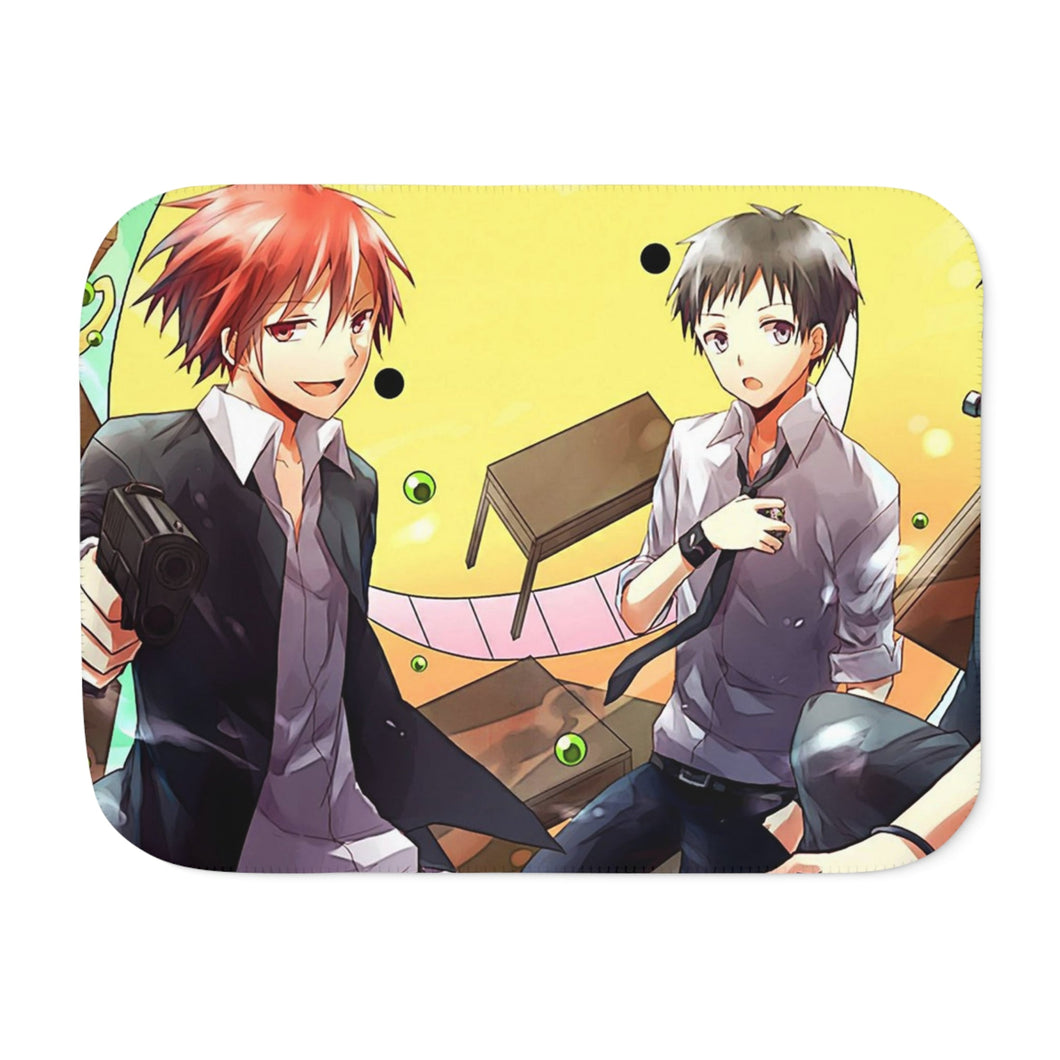 Assassination Classroom Sherpa Blanket