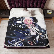 Load image into Gallery viewer, Anime Guilty Crown Sherpa Blanket
