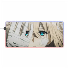 Load image into Gallery viewer, Violet Evergarden Violet Evergarden RGB LED Mouse Pad (Desk Mat)
