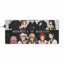 Load image into Gallery viewer, My Hero Academia Izuku Midoriya, Katsuki Bakugou, Tenya Iida, Tsuyu Asui RGB LED Mouse Pad (Desk Mat)
