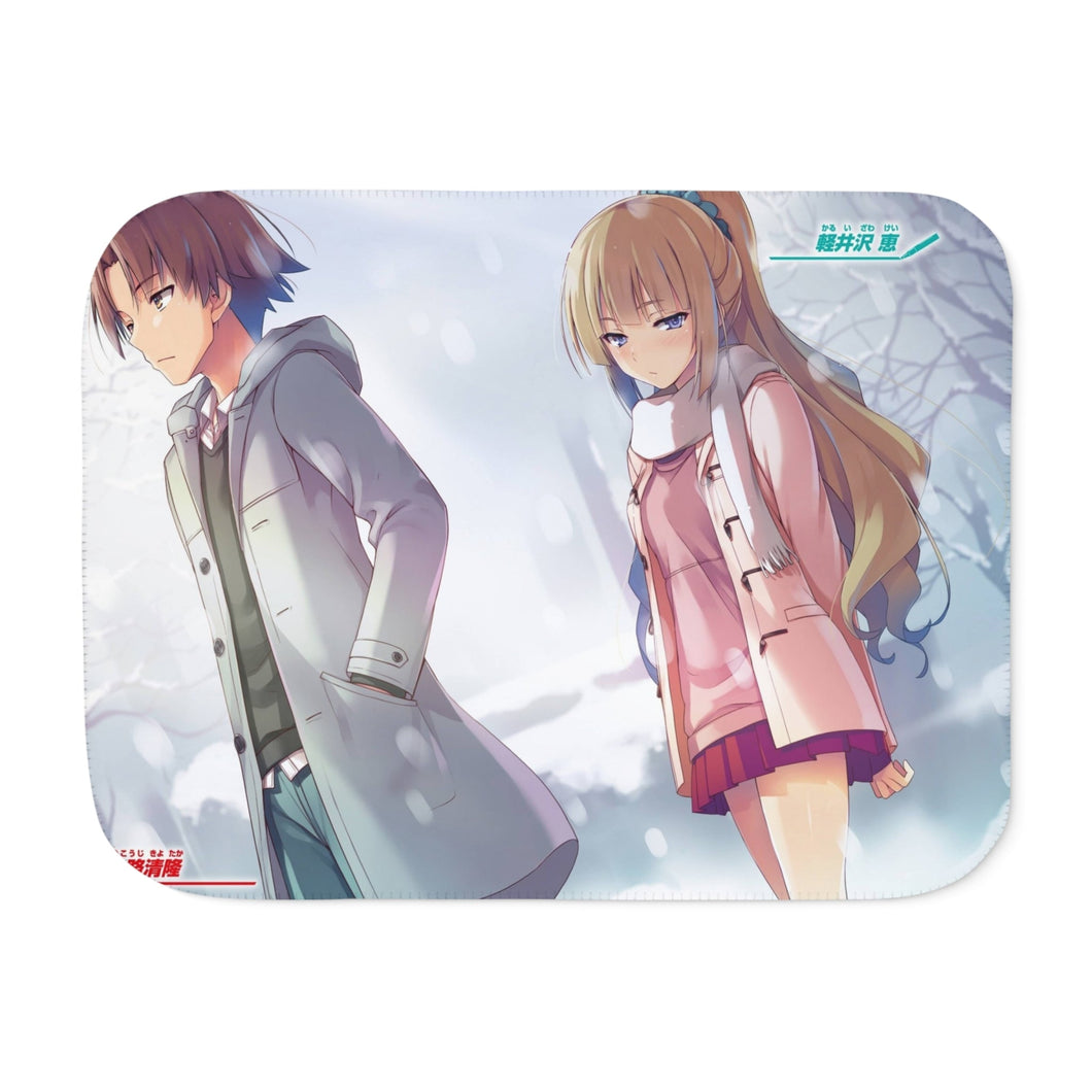 Anime Classroom of the Elite Sherpa Blanket