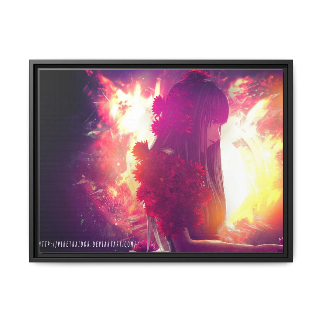 Death Parade Canvas Framed Art Print