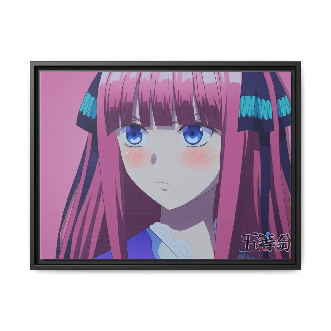 Nakano Nino Canvas Framed Art Print