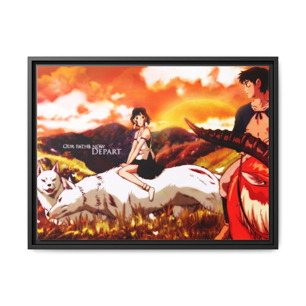 Princess Mononoke Canvas Framed Art Print
