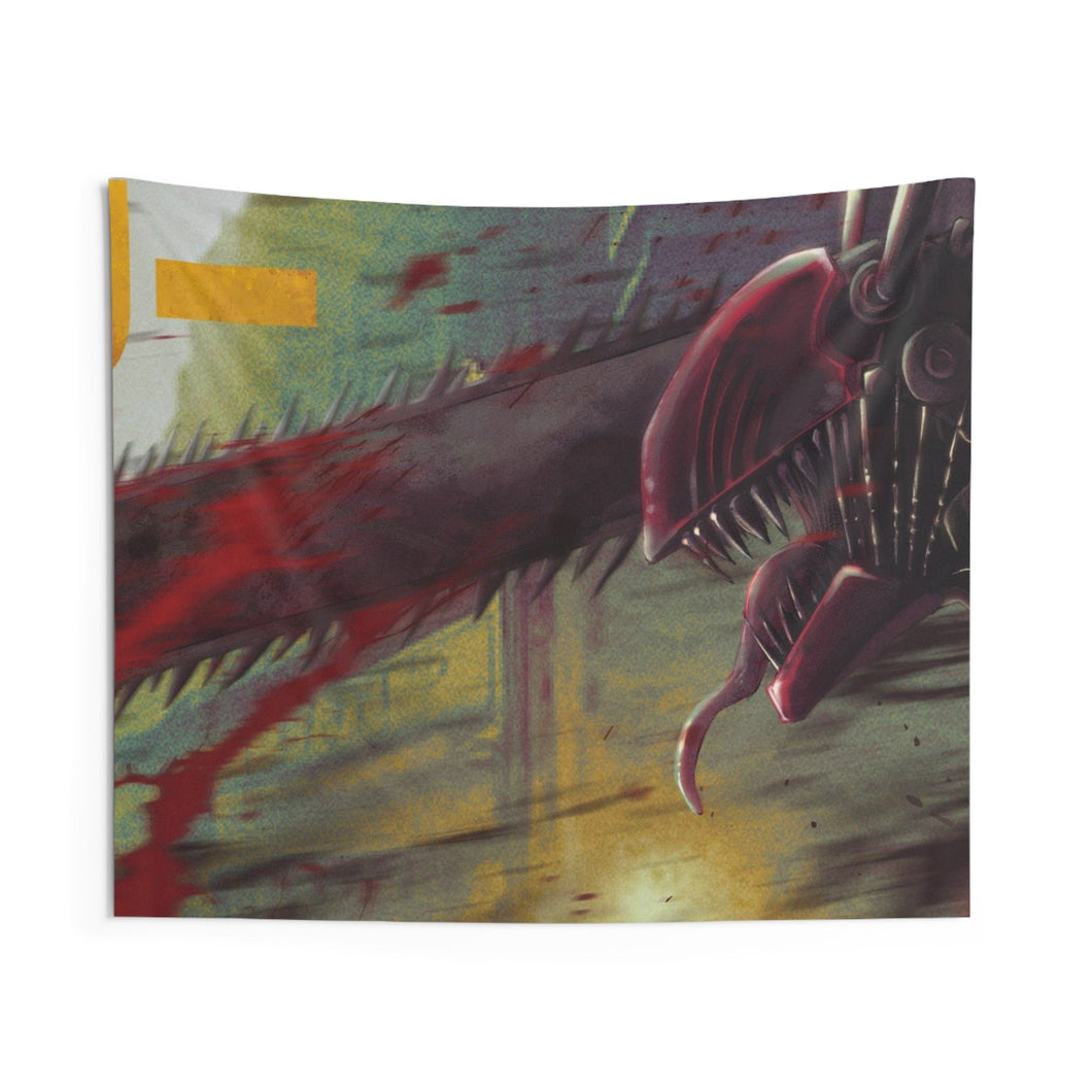 Anime Chainsaw Man Indoor Wall Tapestry